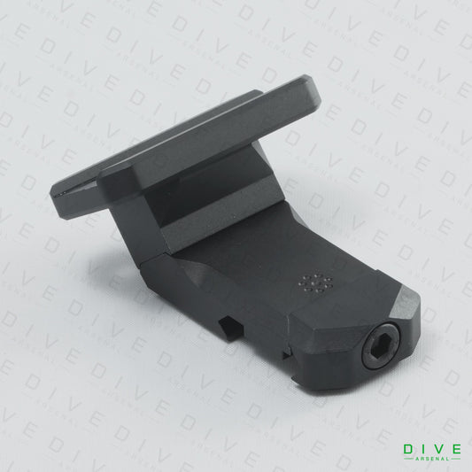 45度オフセット オプティックマウント BK