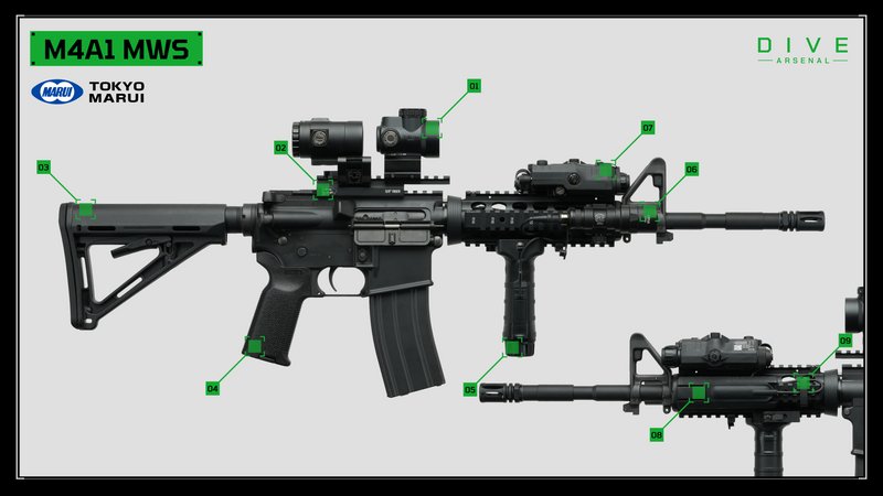 東京マルイ M4A1 MWS #No.02