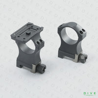 NFタイプ 30mmスコープマウントリング (T1/T2マウント搭載)