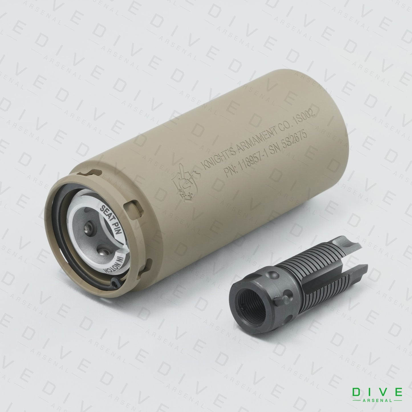 KAC QDC/MCQ-PRTタイプサプレッサーセット FDE