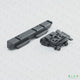 WILCOXタイプ サイドフリップ Eotech マウント 5/8'' ライザーセット BK