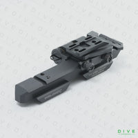 WILCOXタイプ サイドフリップ Eotech マウント 5/8'' ライザーセット BK