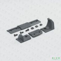 MAGPUL タイプ MLOK/KEYMOD HAND STOP KIT BK
