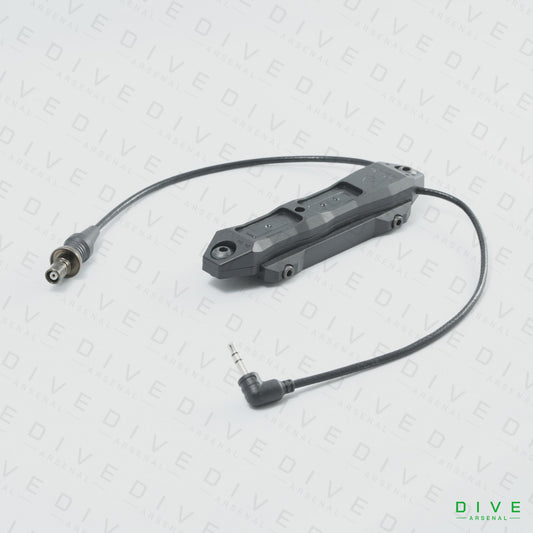 ダブルリモートスイッチ (20mmレール、M-LOK両対応) BK