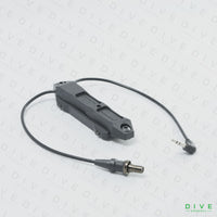 ダブルリモートスイッチ (20mmレール、M-LOK両対応) BK