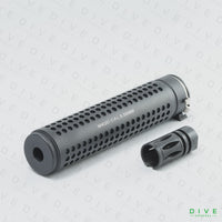 KACタイプ 5.56mm QDSS NT4サイレンサー (M4QDハイダー付属) BK