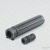 KACタイプ 5.56mm QDSS NT4サイレンサー (M4QDハイダー付属) BK
