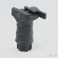 Tango Downタイプ Stubbyバーティカルフォアグリップ QDレバー BK