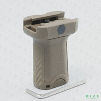 BCMタイプ バーティカルフォアグリップ ショート 20mm レイル用 DE