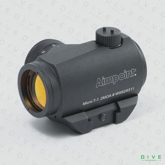 compare product AimPoint Micro T-1 タイプ ドットサイト BK