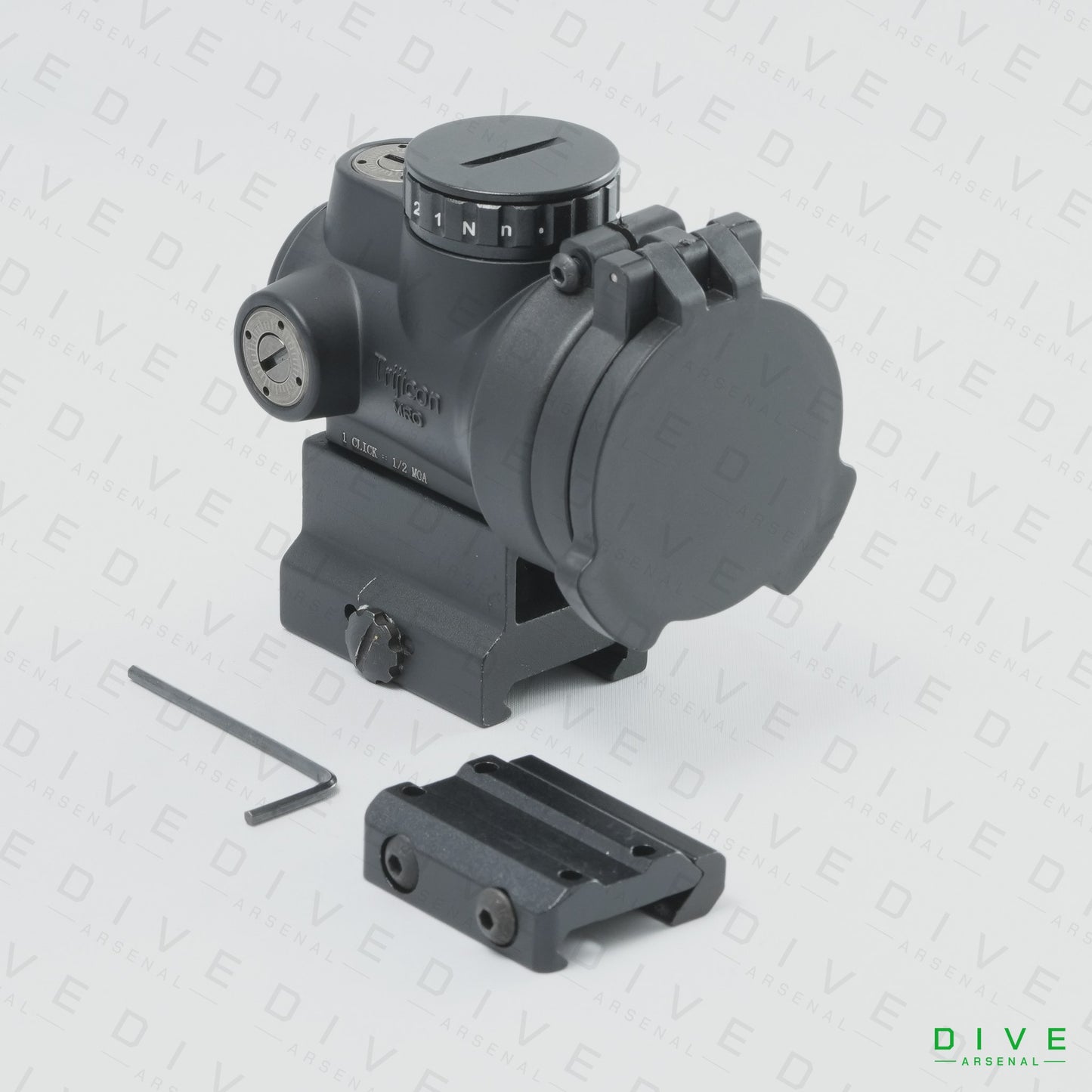 Trijicon MROタイプ ドットサイト (LarueタイプQD/ローマウント付属) BK