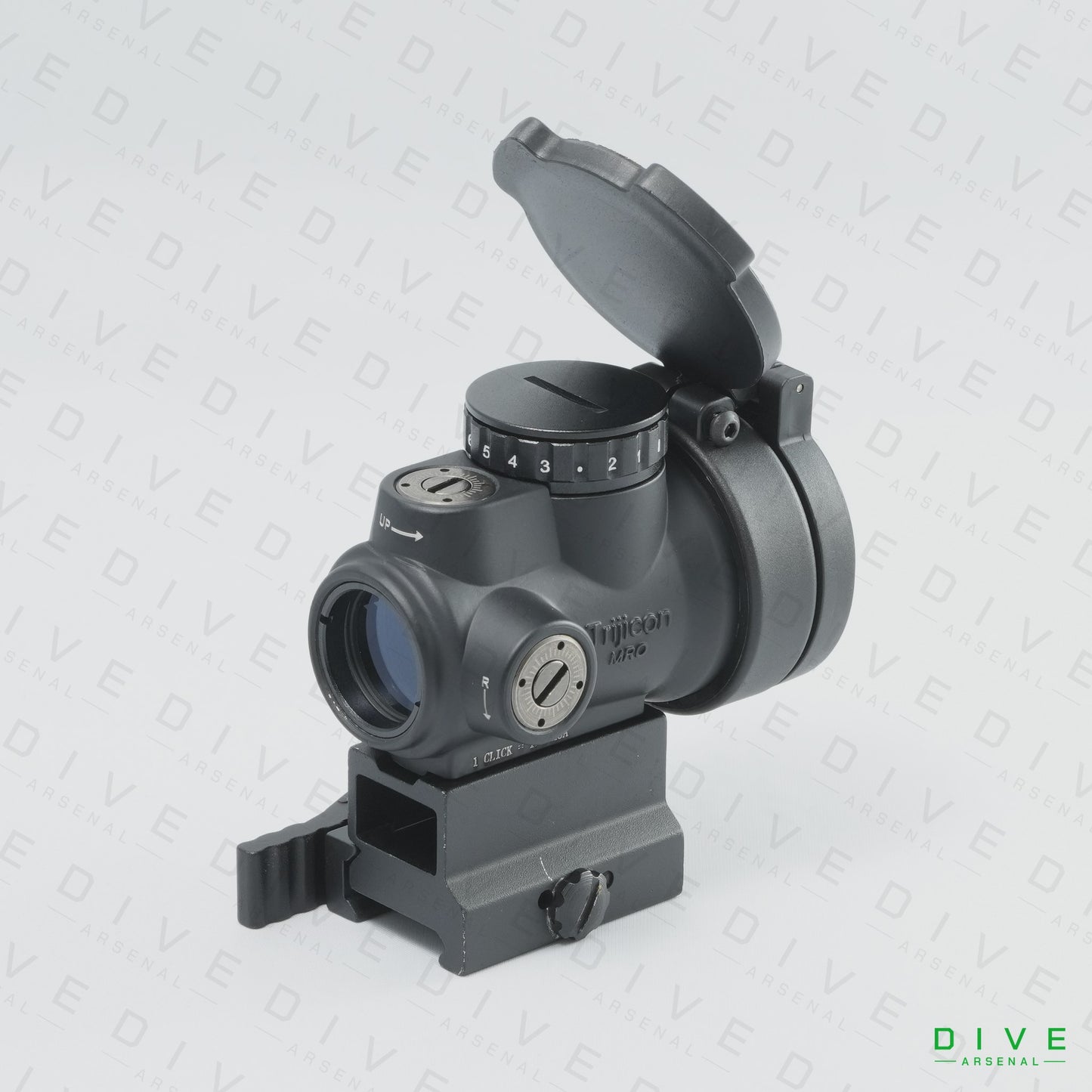 Trijicon MROタイプ ドットサイト (LarueタイプQD/ローマウント付属) BK