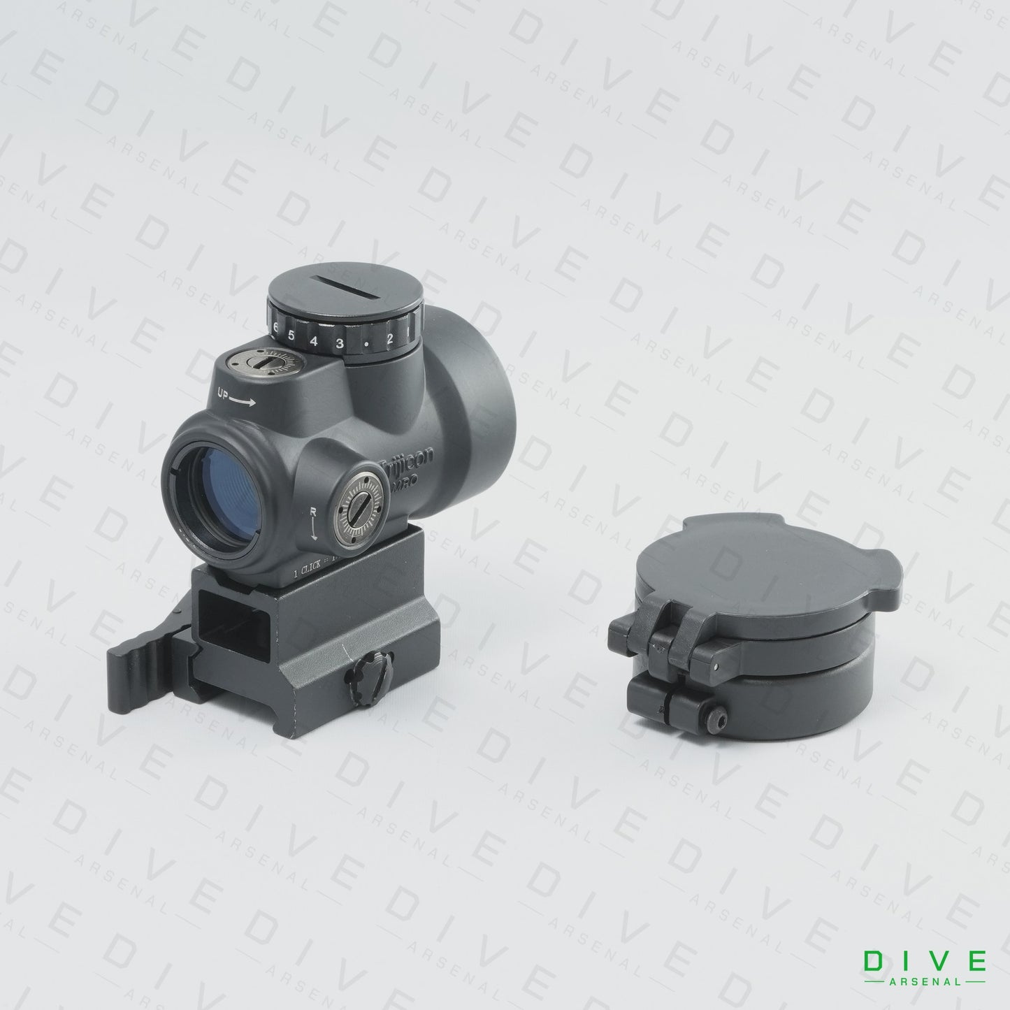 Trijicon MROタイプ ドットサイト (LarueタイプQD/ローマウント付属) BK