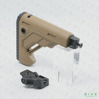 MCX MPX Type テレスコピック/フォールディング ストック FDE