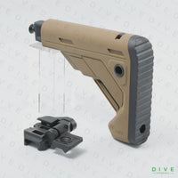 MCX MPX Type テレスコピック/フォールディング ストック FDE