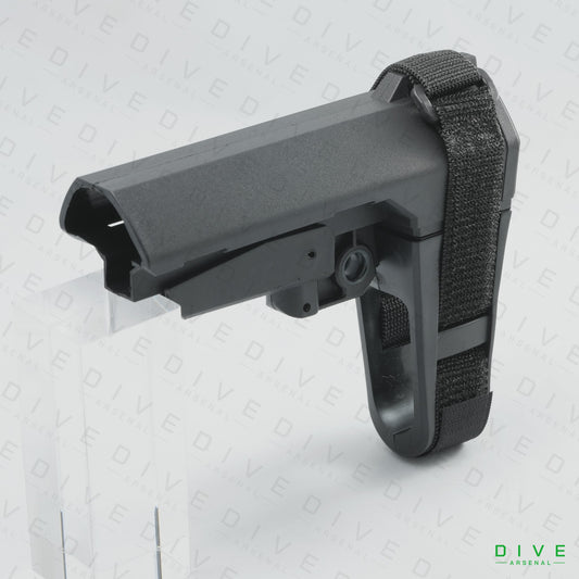 SB Tactical SBA3タイプ ピストルスタビライジングブレース BK