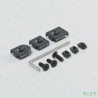 Arsonタイプ KeyMod & M-LOK ワイヤーガイドシステム BK（HCタイプ/ロゴ入り）
