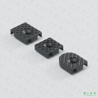 Arsonタイプ KeyMod & M-LOK ワイヤーガイドシステム BK（MAタイプ/ロゴ入り）