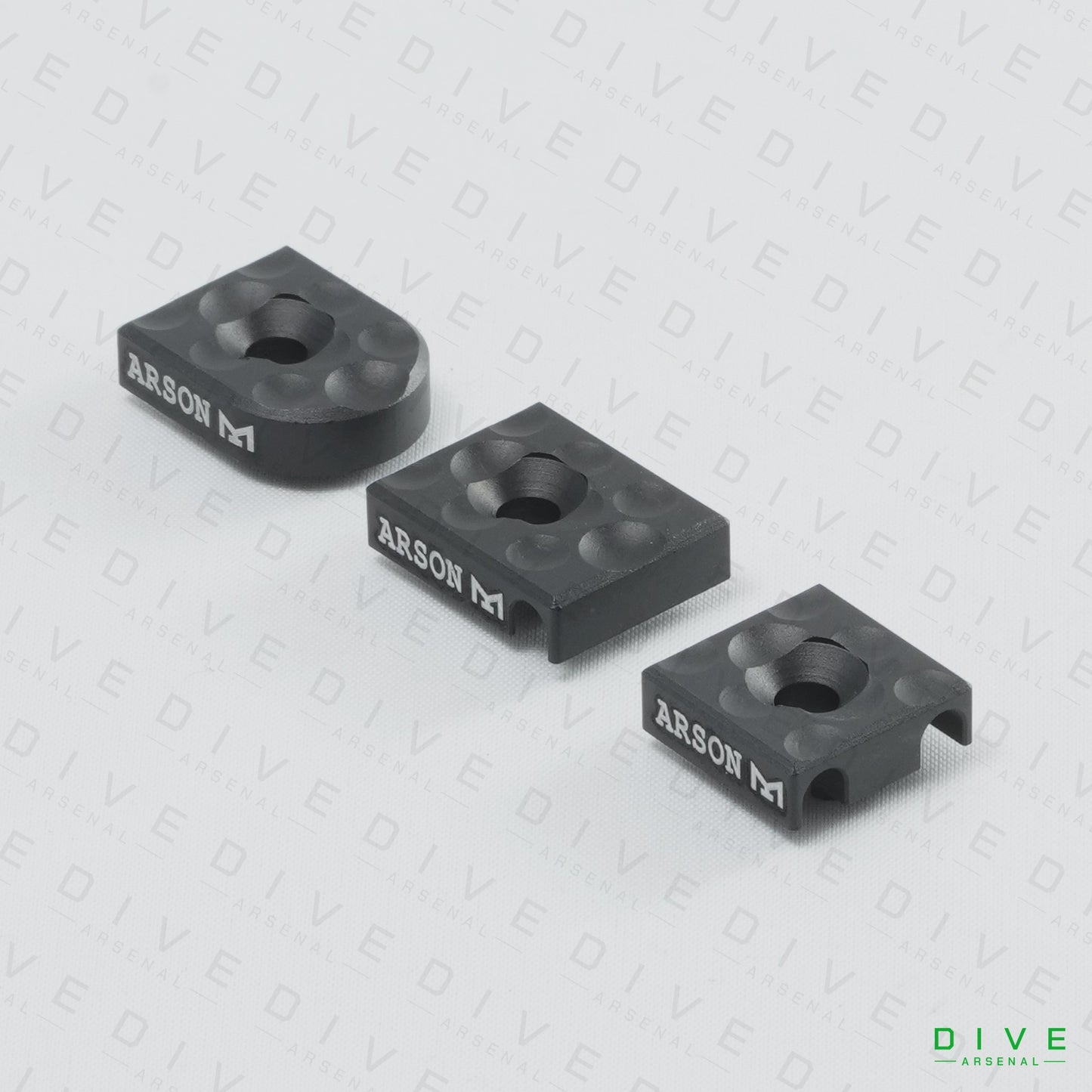Arsonタイプ KeyMod & M-LOK ワイヤーガイドシステム BK（HCタイプ/ロゴ入り）
