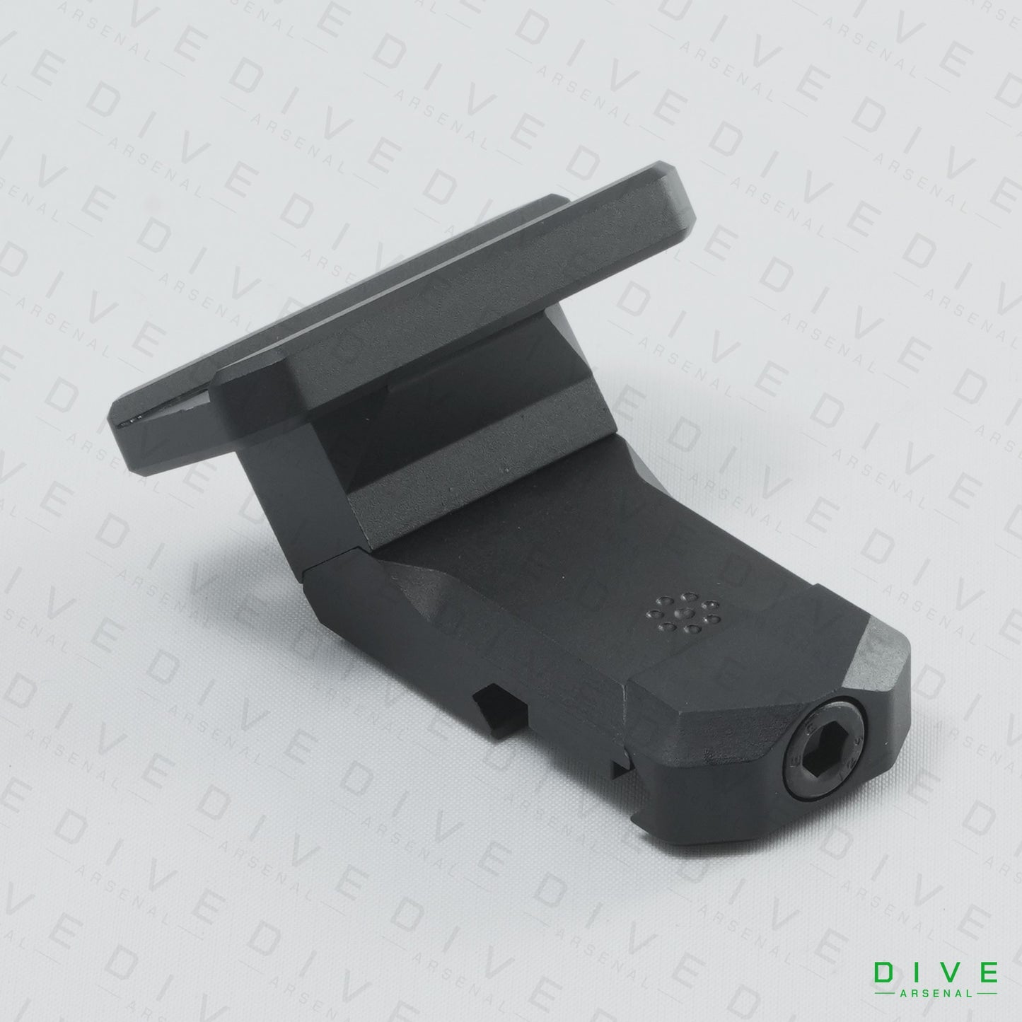 45度オフセット オプティックマウント BK