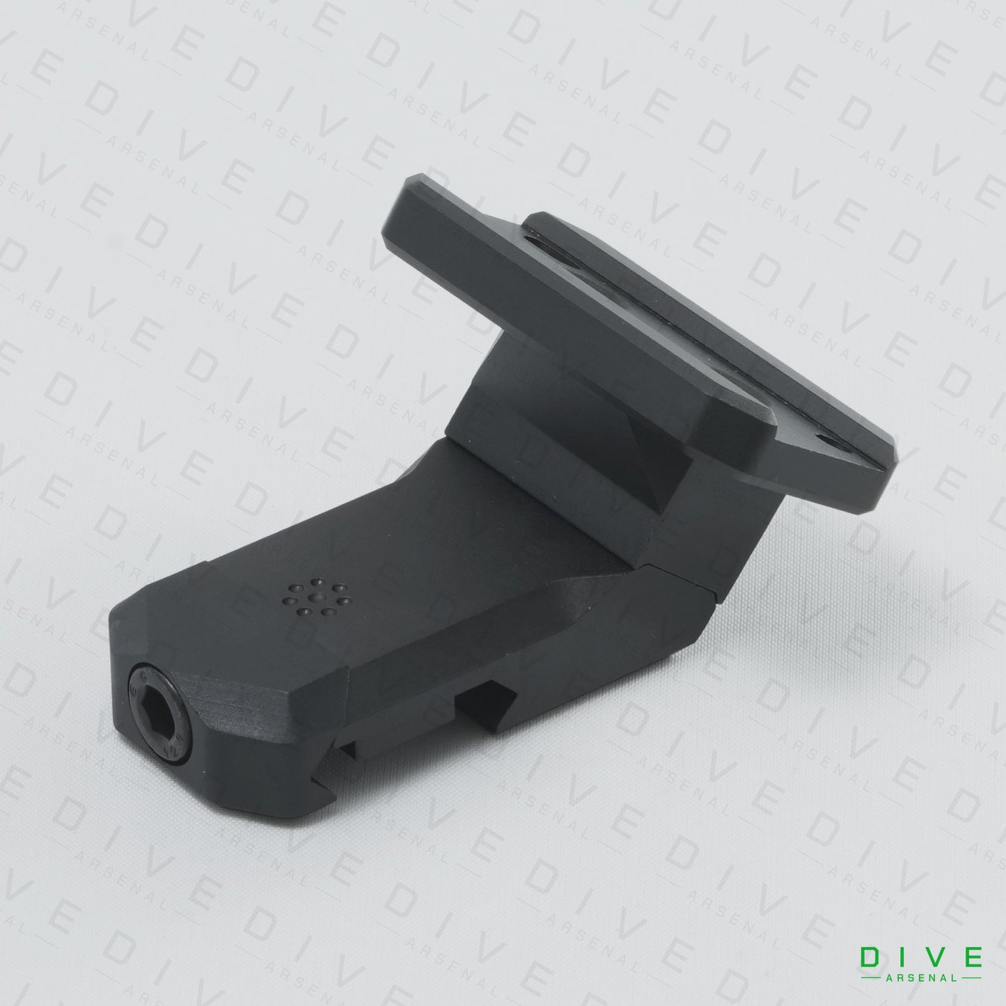 45度オフセット オプティックマウント BK