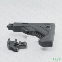 MCX MPX Type テレスコピック/フォールディング ストック BK