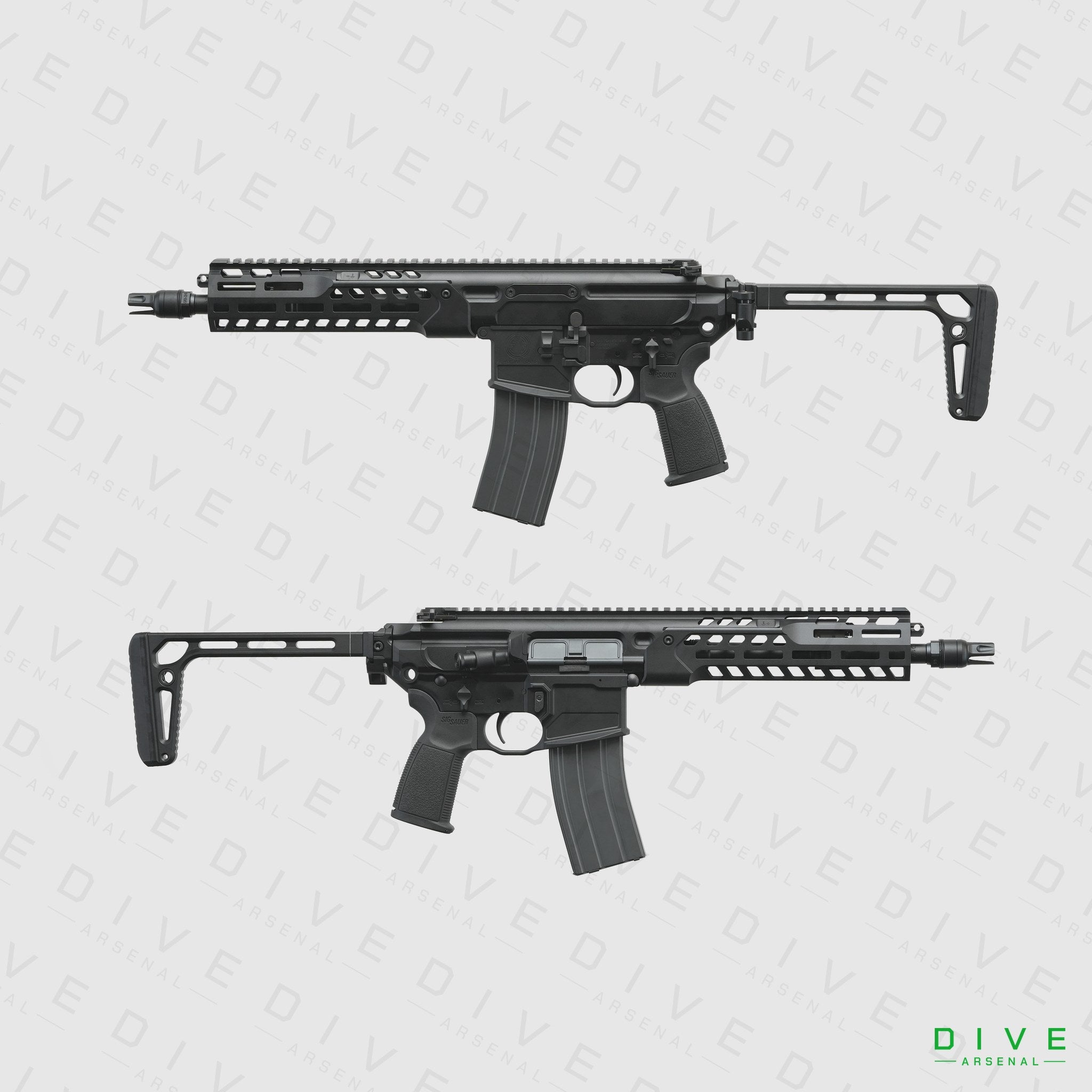 MCX Spear LT CAG 10.5in GBB/Black – DIVE ARSENAL