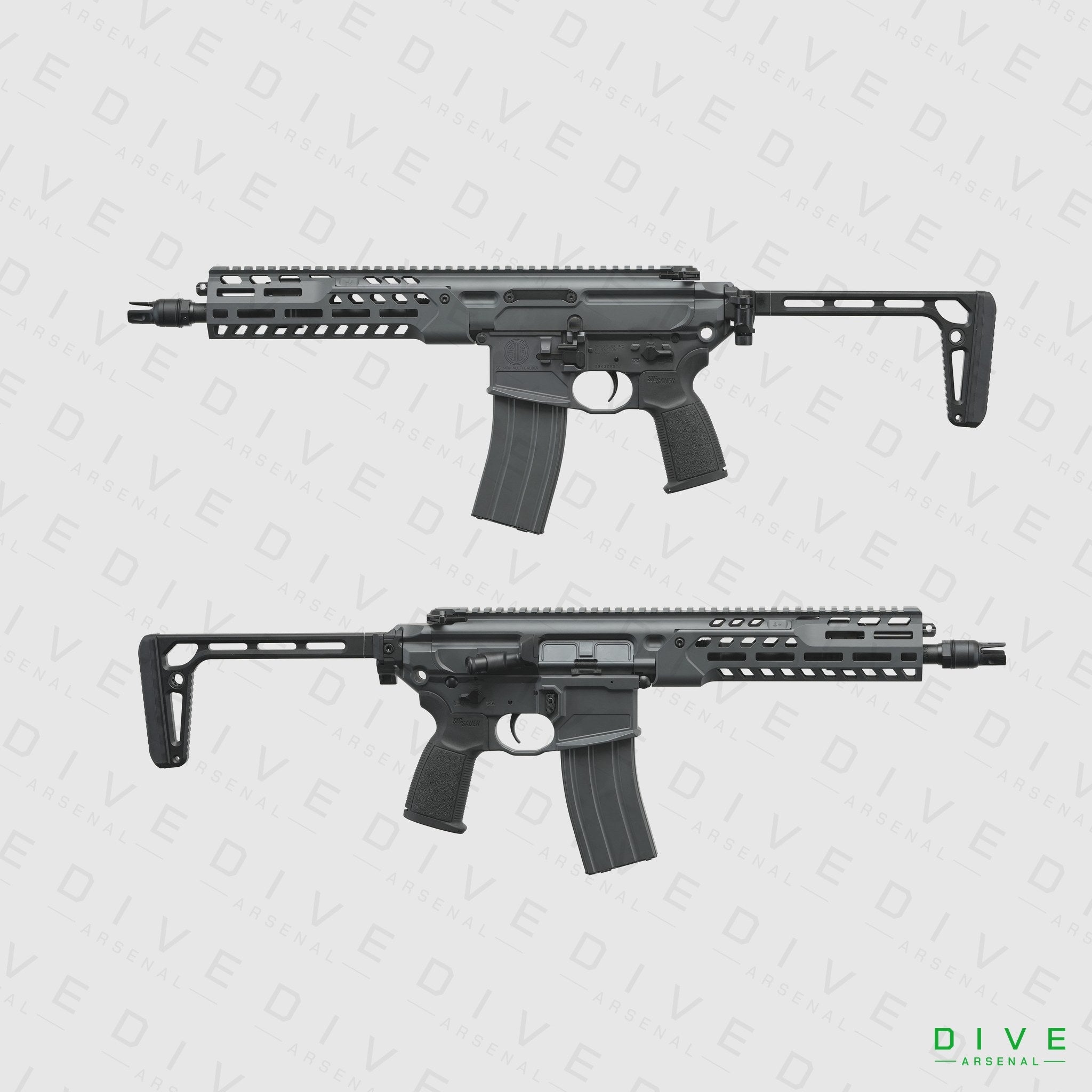 MCX Spear LT CAG 10.5in GBB/Grey – DIVE ARSENAL