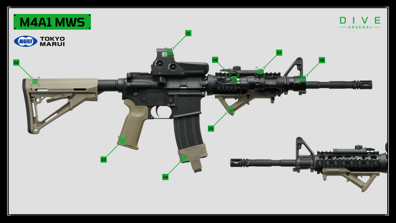 東京マルイ M4A1 MWS #No.03