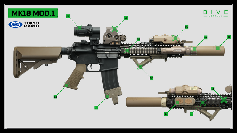 東京マルイ MK18 MOD.1 #No.04
