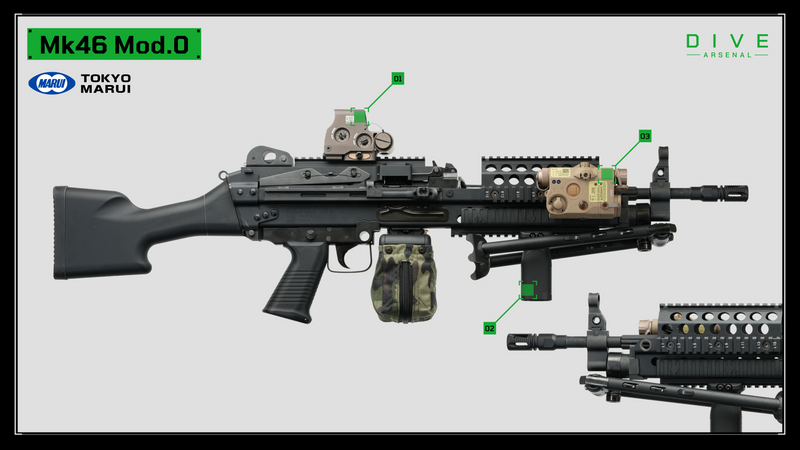東京マルイ Mk46 Mod.0 #No.01