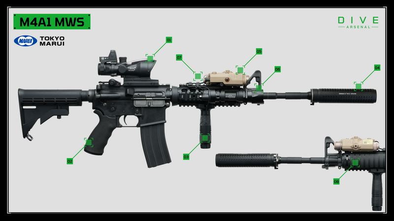 東京マルイ M4A1 MWS #No.01