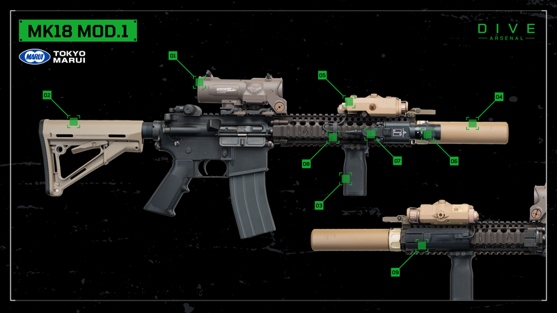 東京マルイ MK18 MOD.1 #No.01