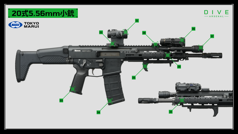 東京マルイ 20式5.56mm小銃 #No.05
