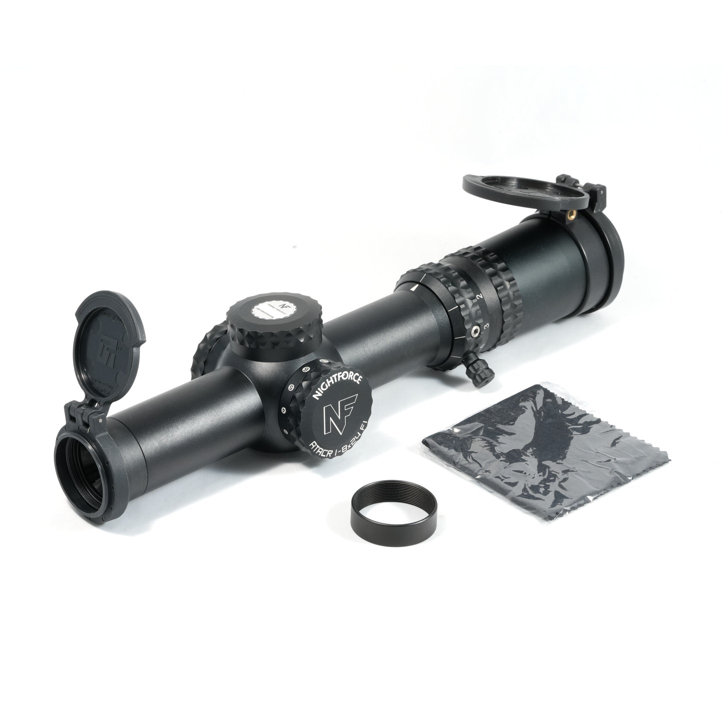 Night Force ATACR 1-8(34mm チューブ径) FFP BK