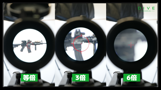 EOTech VUDUタイプ 1-6X24mm FFP LPVOスコープ BK